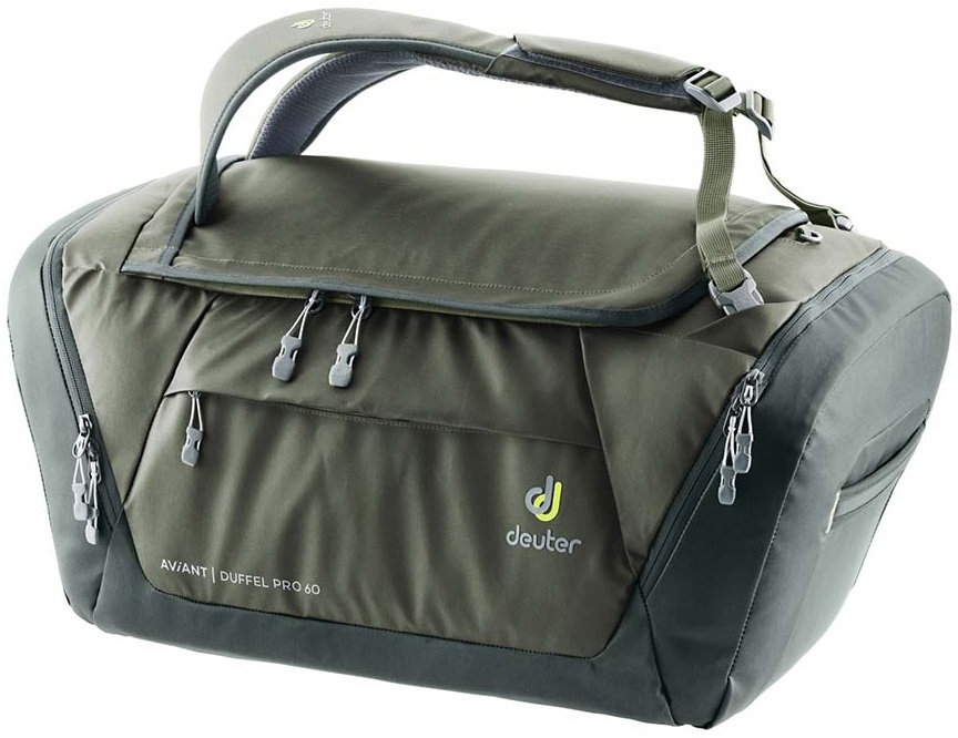 Deuter Aviant Duffel Pro 60 Travel Holdall Carry Bag, 60L KhakiIvy