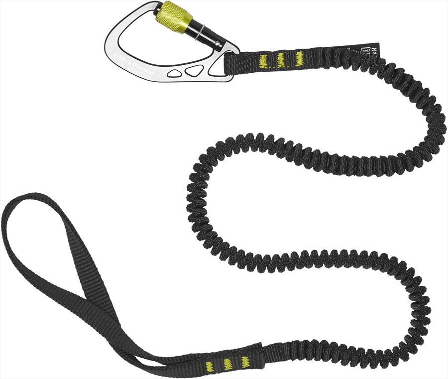 Black Diamond Slinger Leash Ice Axe/Piolet Tether, Black