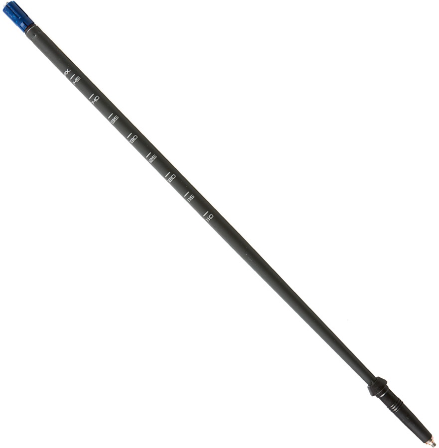 Leki Standard SLS Replacement Lower Pole Section, Single Black