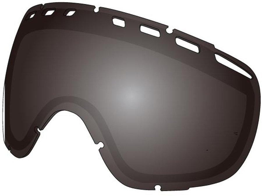 Dragon D3 Snowboard/Ski Goggles Spare Lens, One Size, Jet Ionized