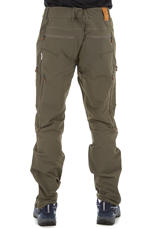 Norrona Svalbard Flex1 Pants Hiking/Walking Trousers, M Slate Grey