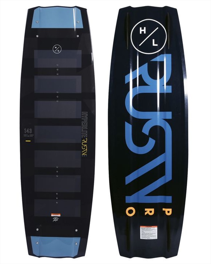 Hyperlite Rusty Pro Boat Wakeboard, 143 Black Blue 2020