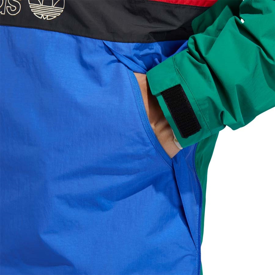 Adidas BB Snowbreaker Ski/Snowboard Jacket, M Bold Green/Power Red