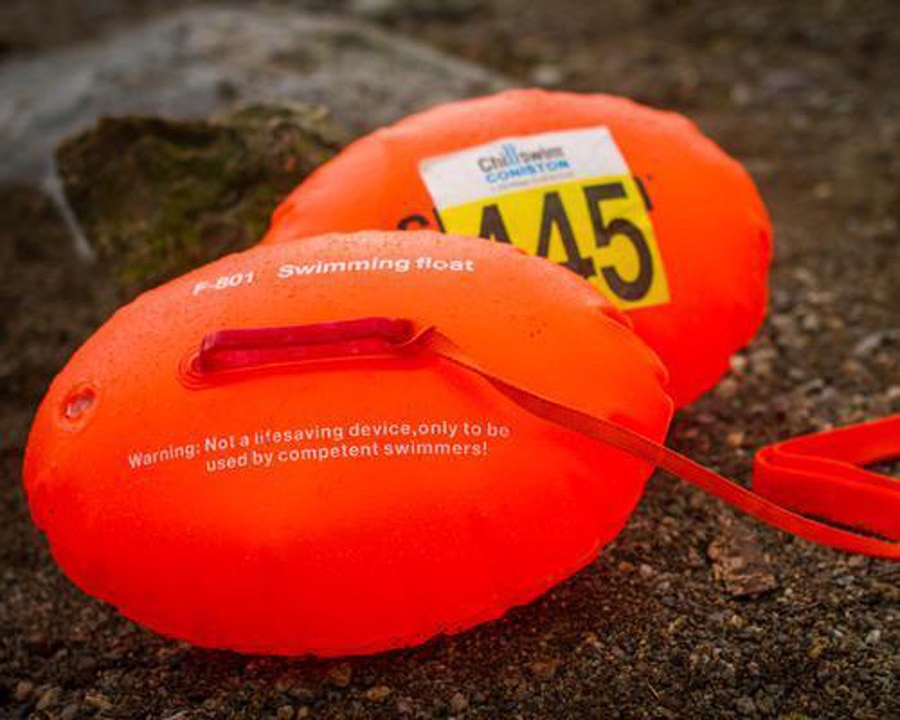 Swim Secure Tow Float Wild Swimming Saftey Buoy , O/S Orange