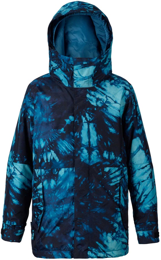 Burton Stark GoreTex Youth Snowboard/Ski Jacket, M Tie Dye Trench
