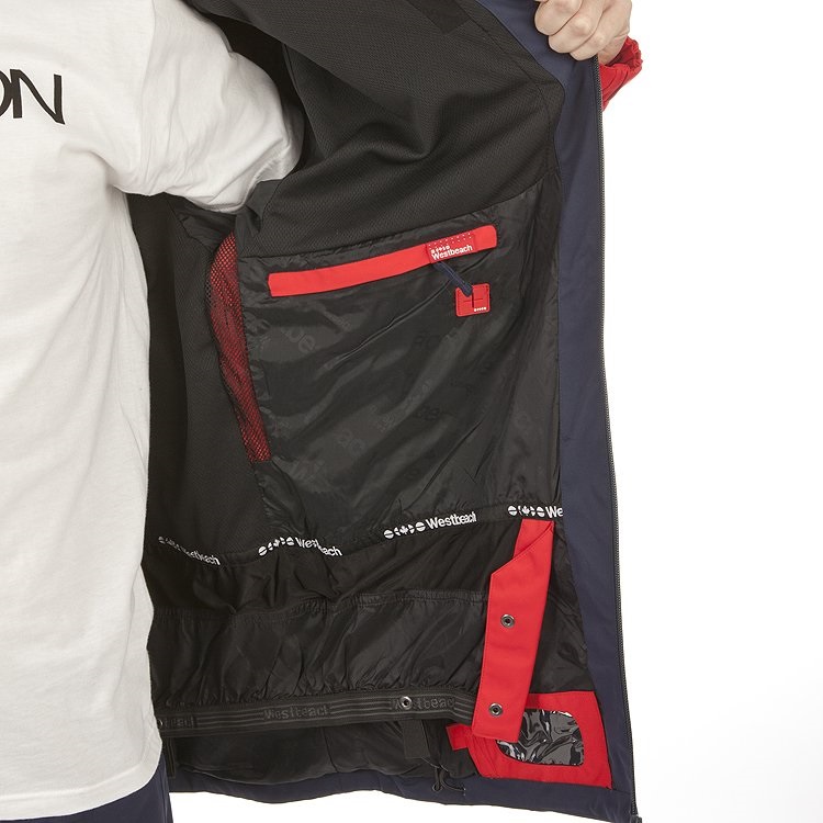 Westbeach Tokum Ski/Snowboard Jacket, S, Heli Red