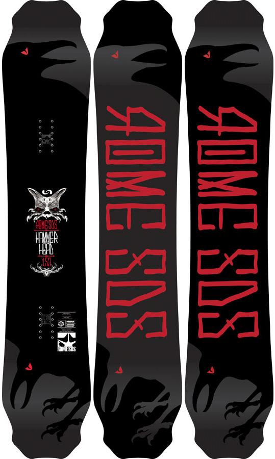 Rome Hammerhead Zero Camber Snowboard, 147cm, 2013