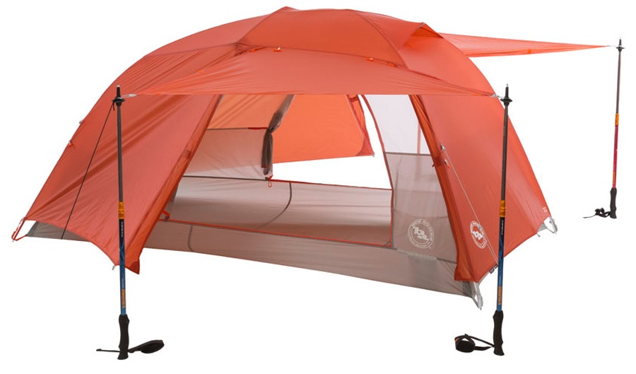 Big Agnes Copper Spur HV UL2 Ultralight Backpacking Tent Orange