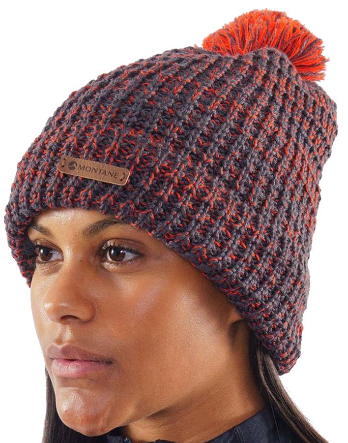 Bobble Beanie Cuffed Merino Wool Hat 