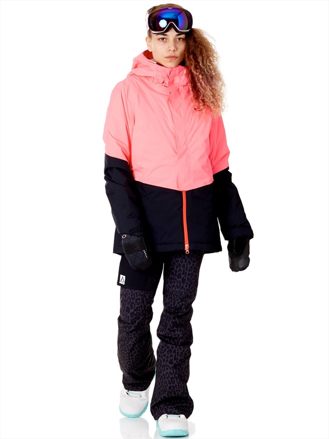 Oakley Showcase Biozone 2.0 Snowboard/Ski Jacket, M Neon Coral