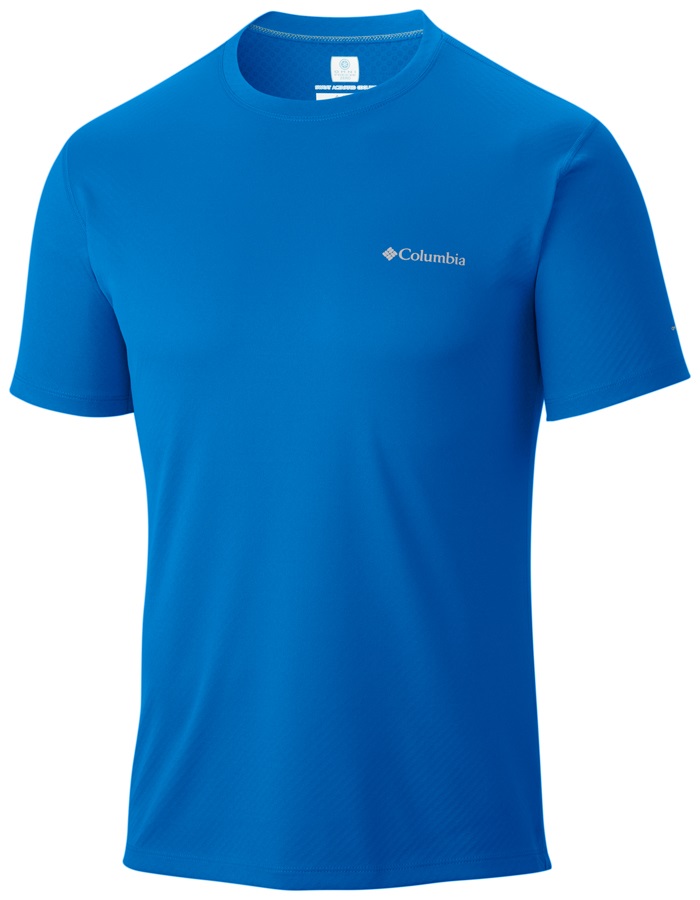 Columbia Zero Rules Short Sleeve T-Shirt M Hyper Blue
