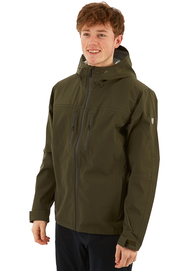 Kuhl Airstorm Jacket Waterproof Shell, L Olive