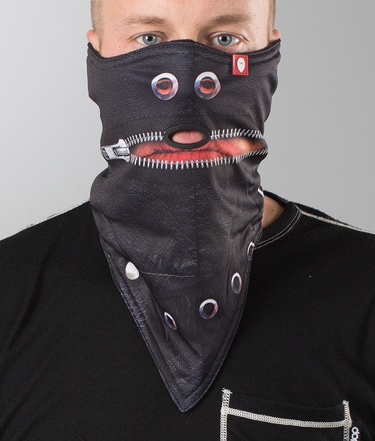 Airhole Standard 2 Layer Snowboard/Ski Face Mask, M/L Gimp