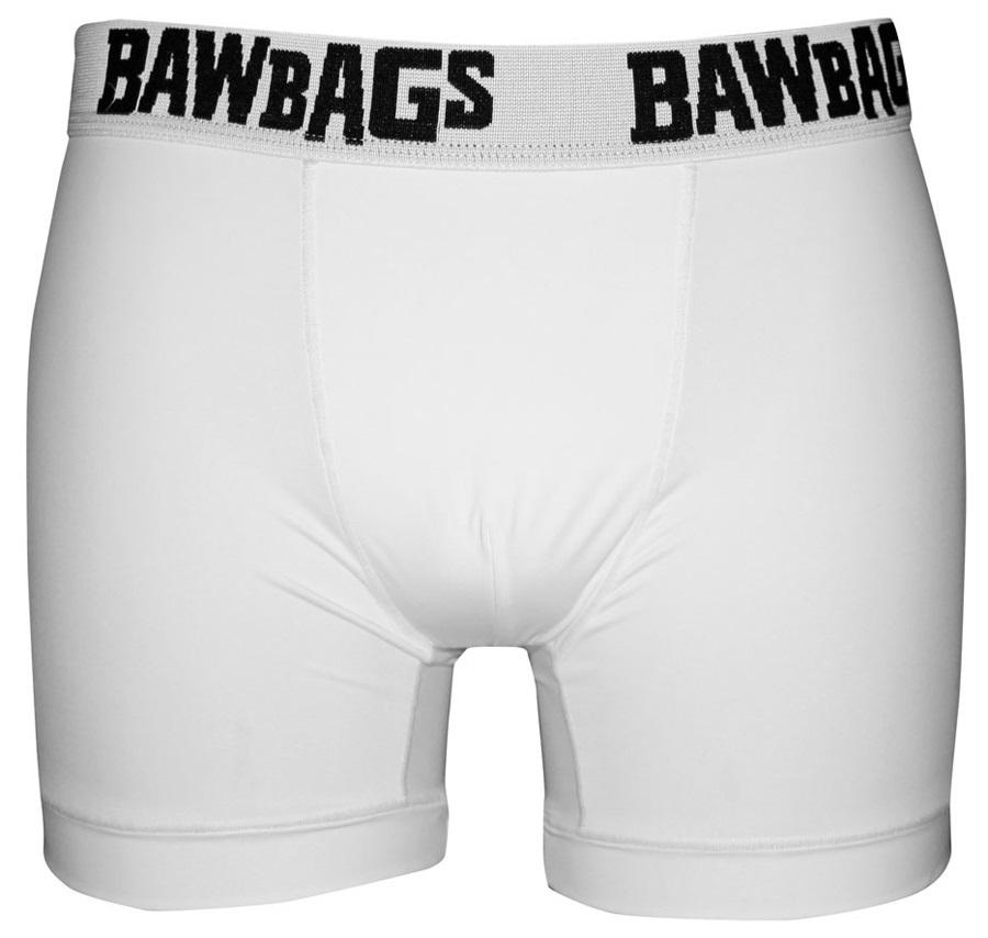 Bawbags Cool De Sacs Men's Boxer Shorts L White