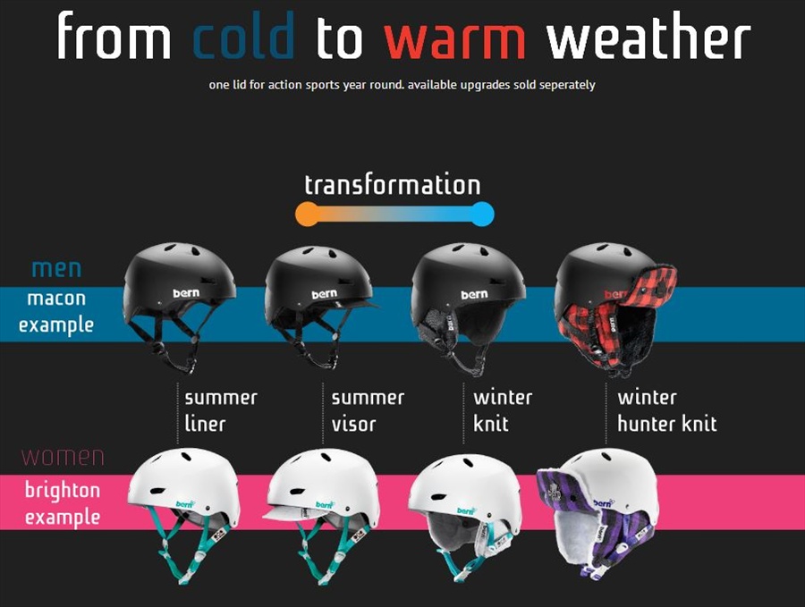 Bern Brighton Hard Hat Women's Snowboard Helmet, XS, Magenta/Grey