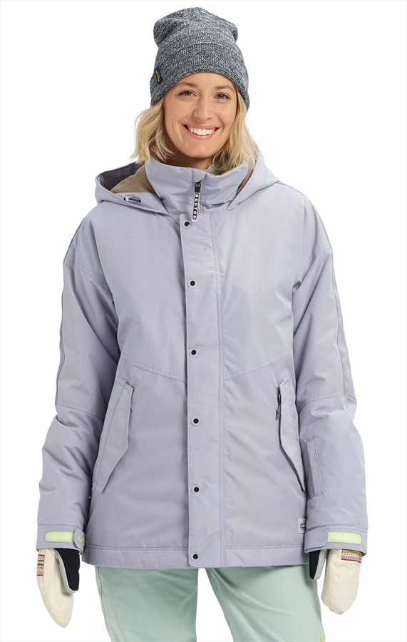 Burton Loyle Parka Women's Snowboard/Ski Jacket, M Lilac Grey