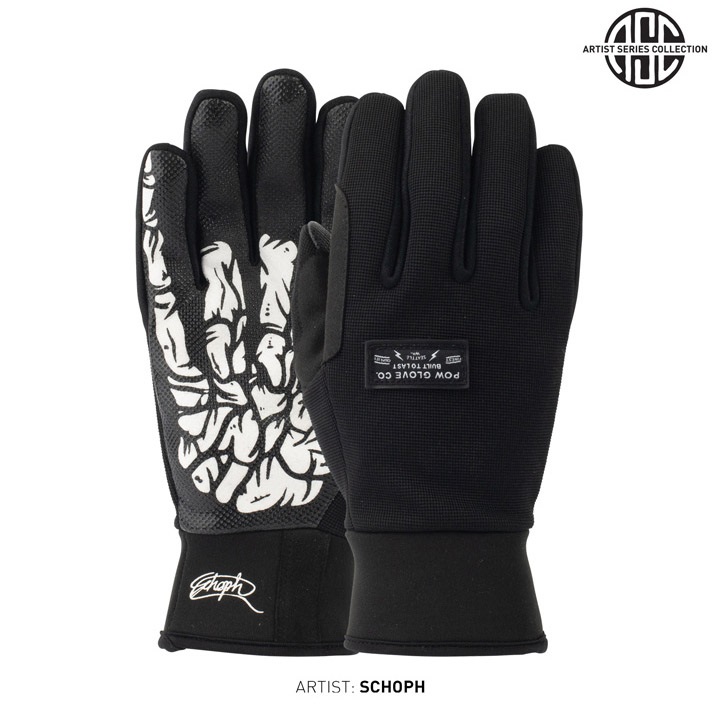 POW All Day Ski/Snowboard Gloves L Schoph