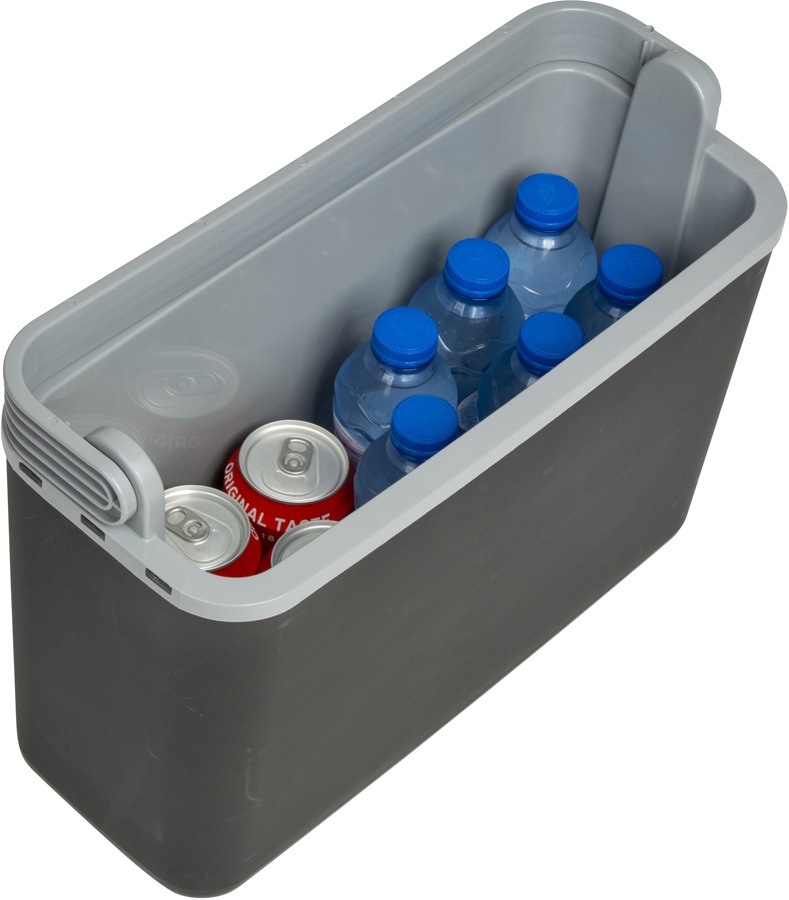 BoCamp Arctic Car Cool Box 12 Volt Cool Box, 12L Grey