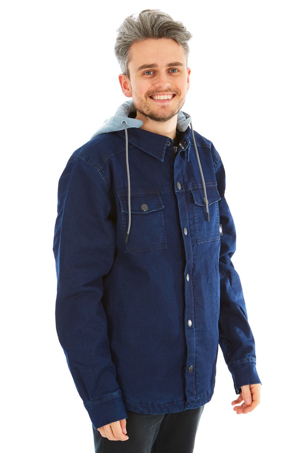 Saga Workwear Ski/Snowboard Insulated Jacket, L Denim