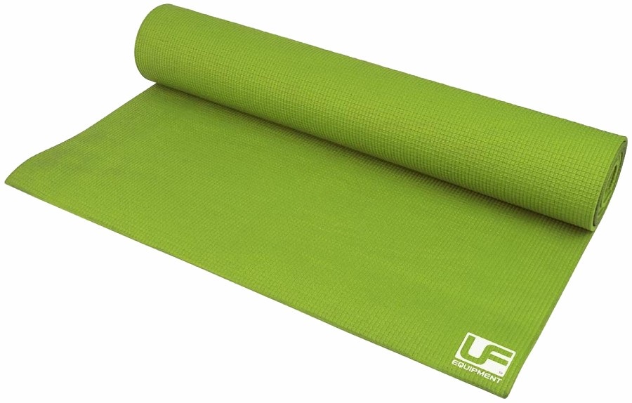 Urban Fitness Equipment PVC Yoga Mat, 4mm Green