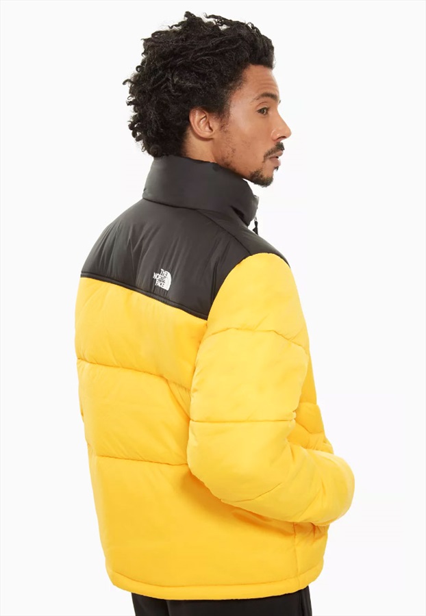 the north face saikuru jacket in yellow