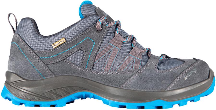 blue walking trainers