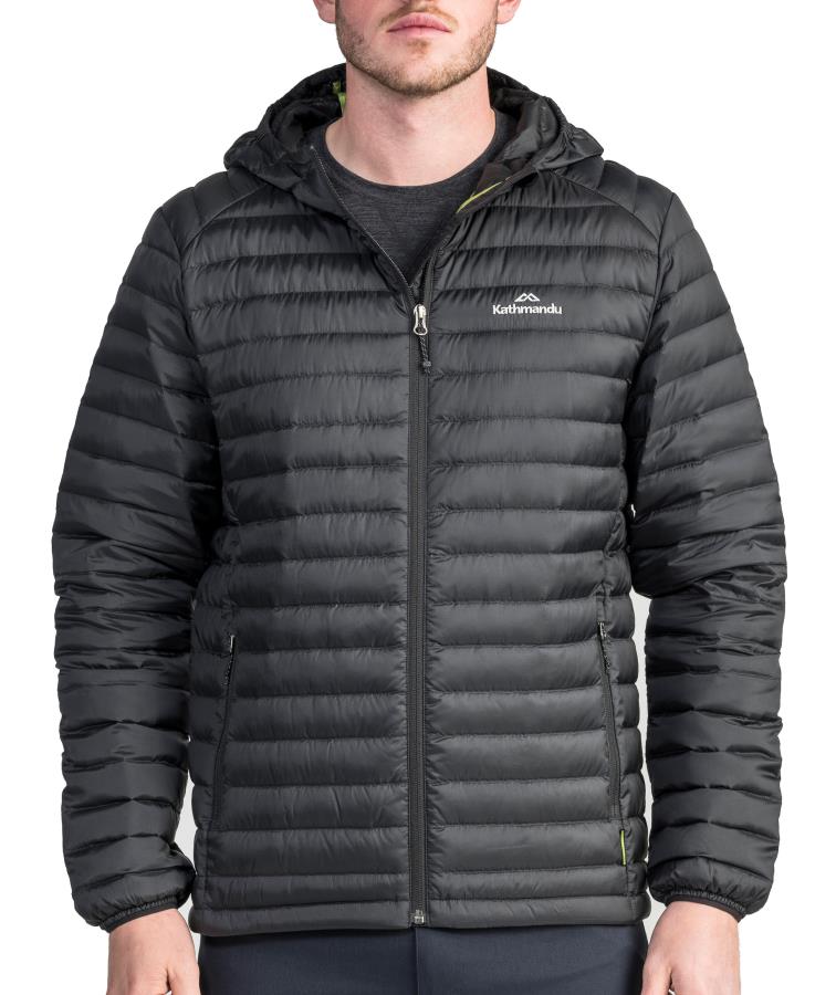 Kathmandu Heli Insulated Hooded Down Jacket, L Black