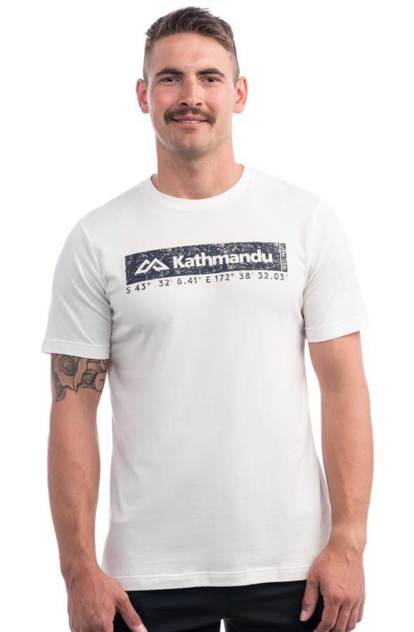 Kathmandu KMD Coordinates Short Sleeve T-Shirt, L White