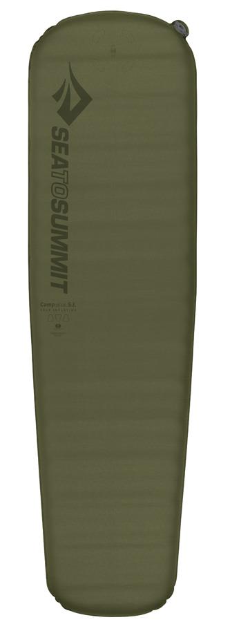 Sea to Summit Camp Plus Self Inflating Camping Mat, Large Moss