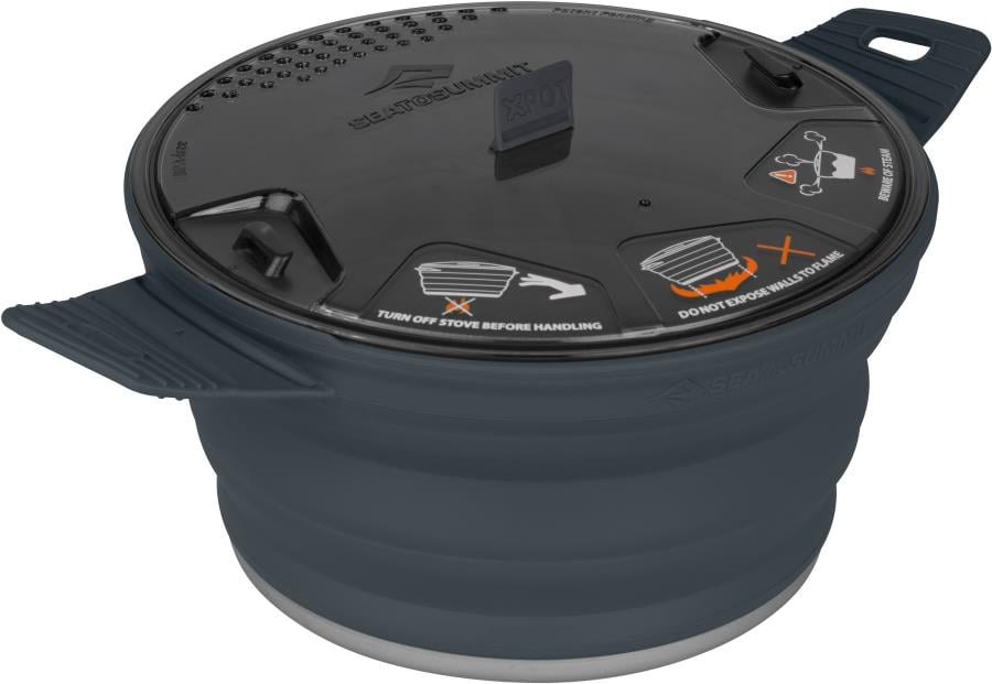 Sea to Summit X-Pot Folding Camping Cookware 2.8L Charcoal
