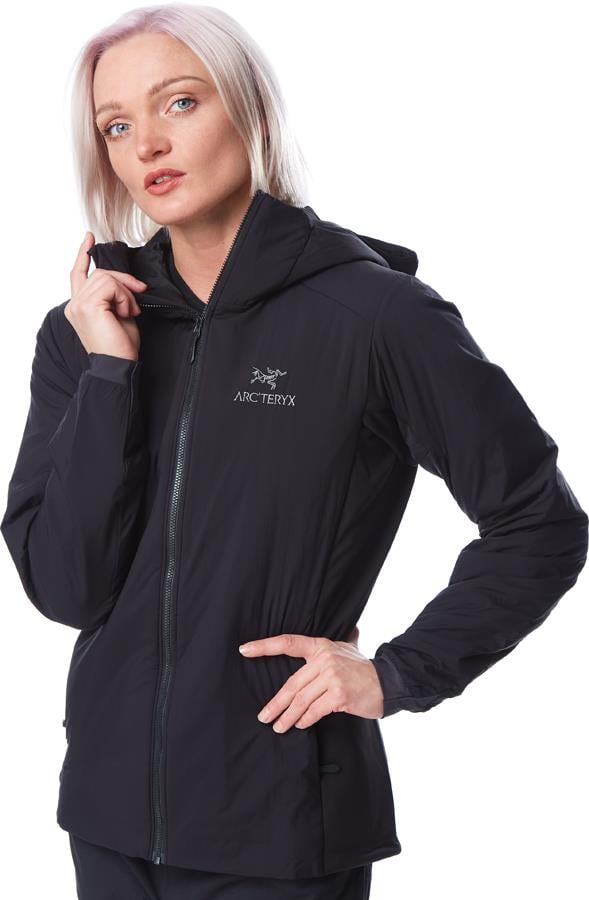 Arcteryx Atom Lightweight Hoody Women's Insulated Jacket, UK 6 Black