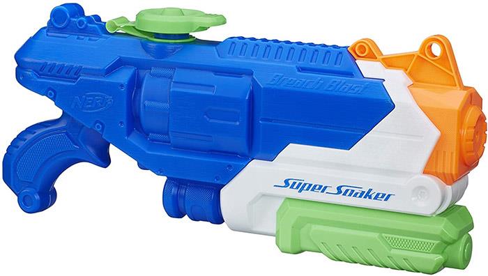 Nerf Breach Blast Super Soaker, Water Gun Blaster Pistol, 1477ml