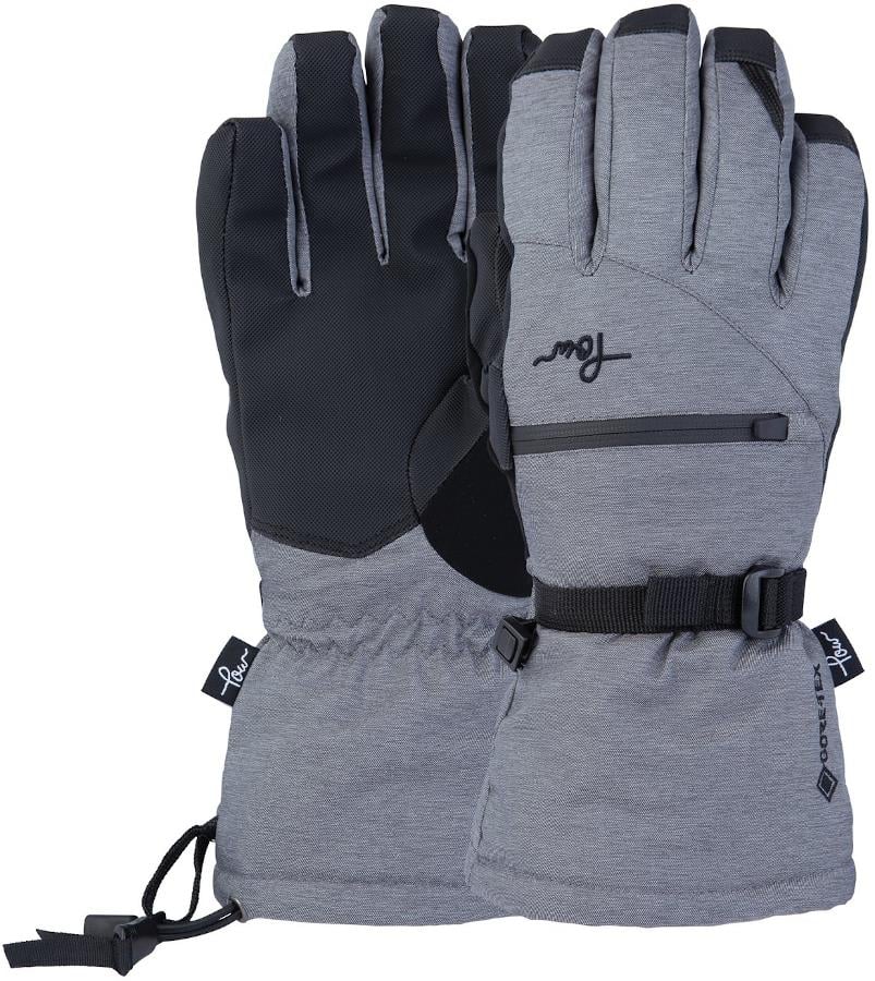 snowboard gloves with squeegee