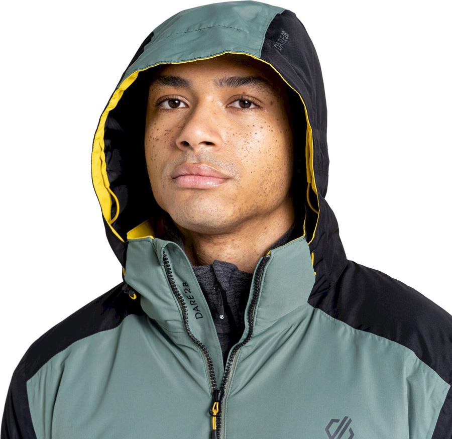 Dare 2b Men's Intercede Waterproof Snow/Ski Jacket, Xl Duck Green