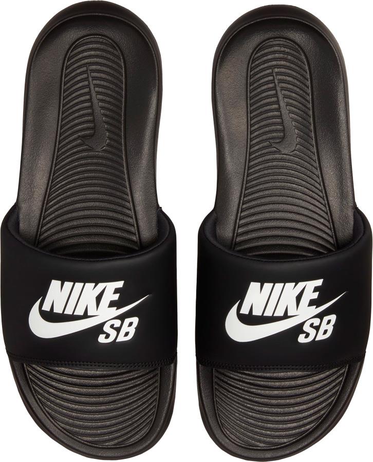 Nike SB Victori One Slide Men's Flip Flops, UK 7 Black/White-Black