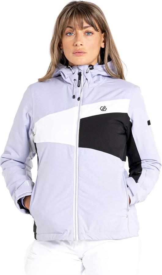 Dare 2b Ice Gleam Iii Women's Waterproof Snow/Ski Jacket Uk 10 Cosmic
