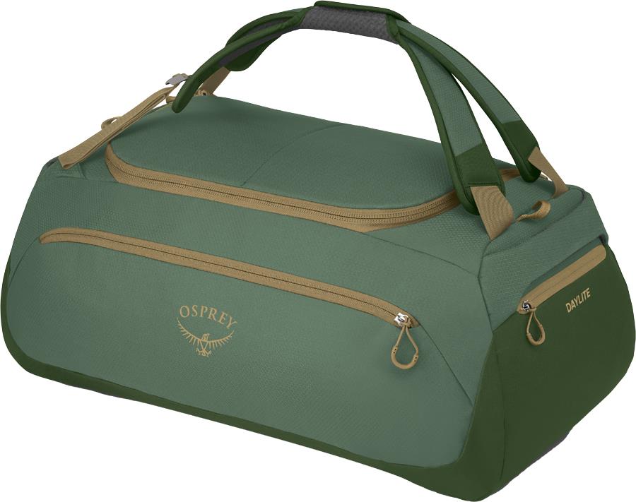 Osprey Daylite Duffel Travel Bag, 60L Tortuga/Dustmoss Green