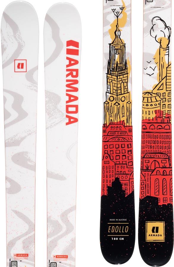 Armada Edollo Skis 172cm, White/Red, Ski Only, 2023