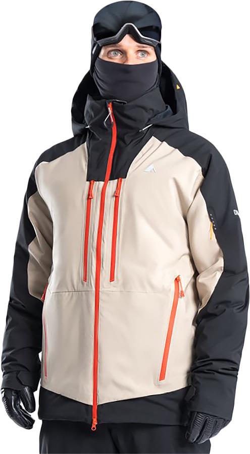 Orage Alaskan Ski/Snowboard Jacket, L Beige