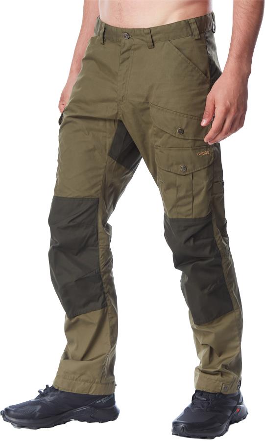 Fjallraven Vidda Pro Men's Hiking Trousers 52 Green/Deep Forest