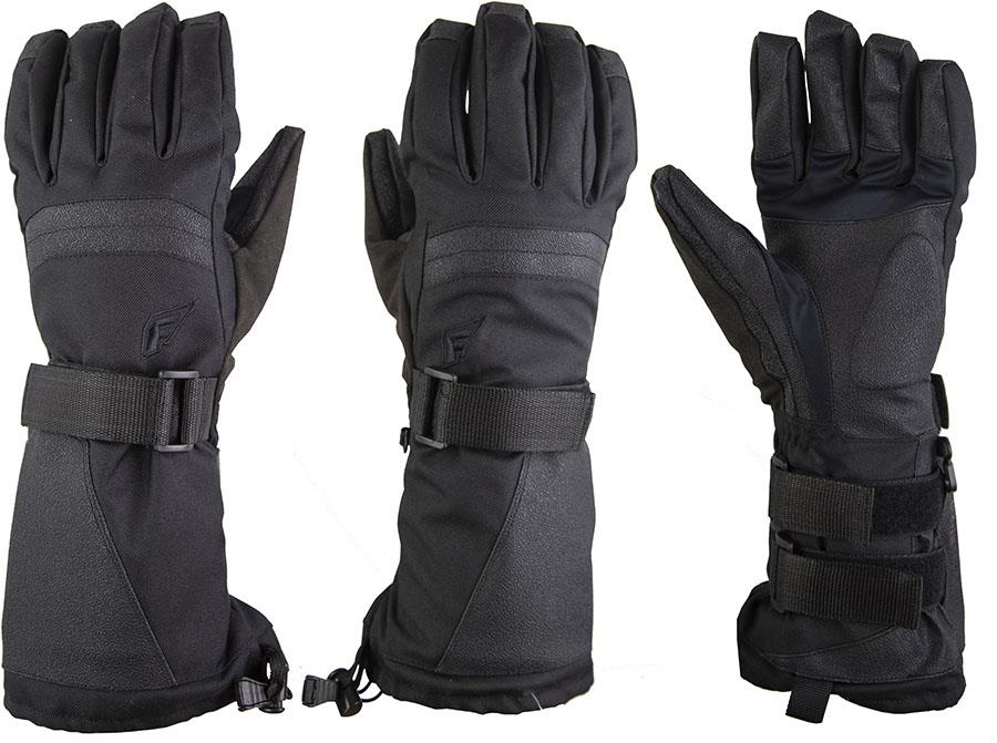 Demon Flexmeter Double Sided Ski/Snowboard Wrist Guard Gloves, L
