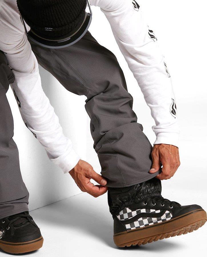 Adult Unisex Klocker Tight Men's Snowboard/Ski Pants, Xl Black