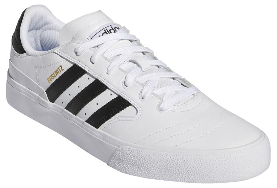 Adidas Busenitz Vulc Ii Trainers/Skate Shoes Uk 7.5 White/Core Black