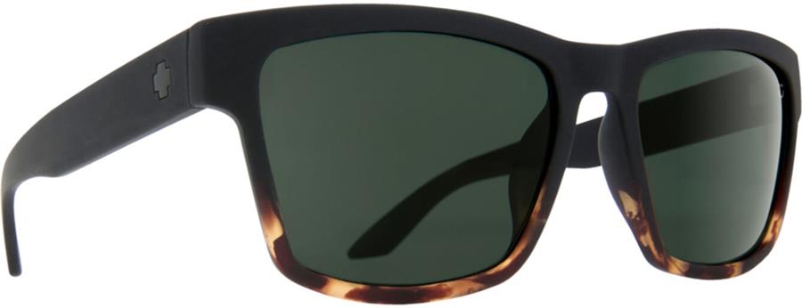 SPY Haight 2 HD Plus Grey Green Sunglasses, M/L Black/Tortoise Fade
