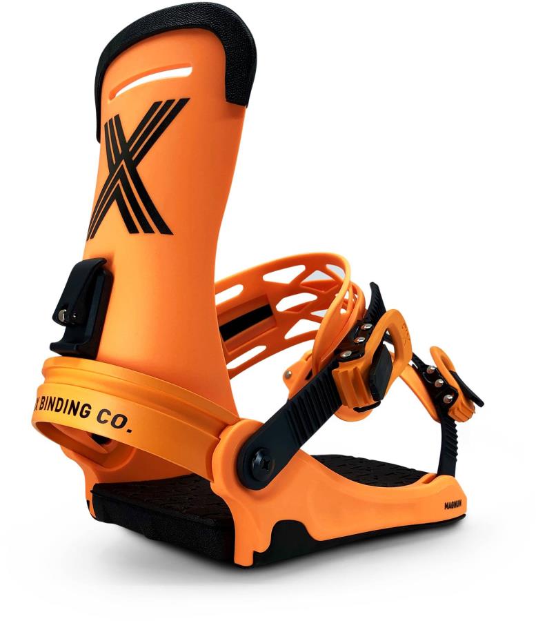 Fix Magnum Snowboard Bindings, Medium Orange 2021