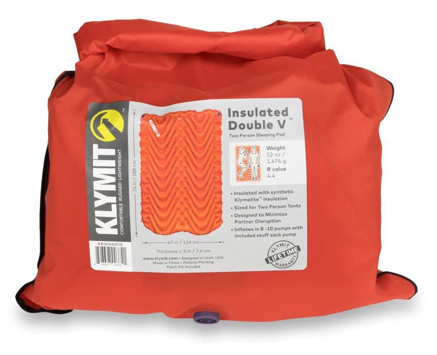 klimit double v mattress pad