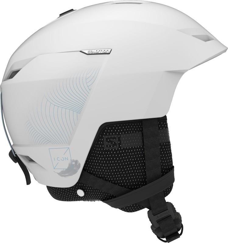 Salomon Icon LT C. Air Women's Snowboard/Ski Helmet, M White