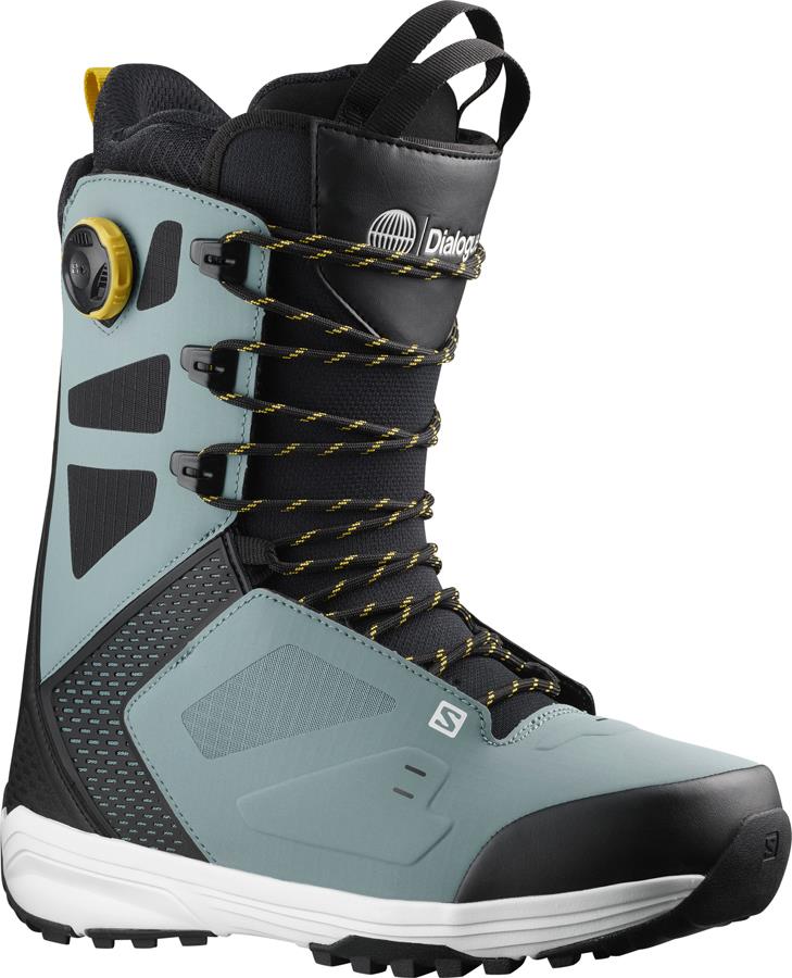 Salomon Dialogue Lace Boa SJ Snowboard Boots, UK 8.5 Trooper 2022