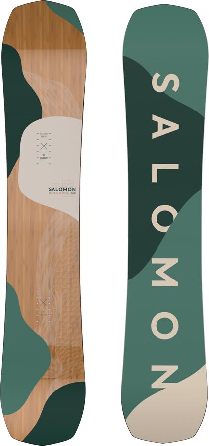 Salomon Rumble Fish Women's Hybrid Camber Snowboard, 144cm 2022