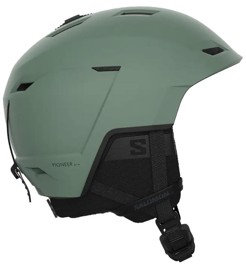 Salomon Pioneer Lt Pro Snowboard/Ski Helmet, L Duck Green